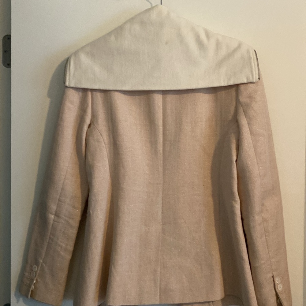 Vintage Veronica Beard 100% Linen Blazer Medium - Picture 10 of 13